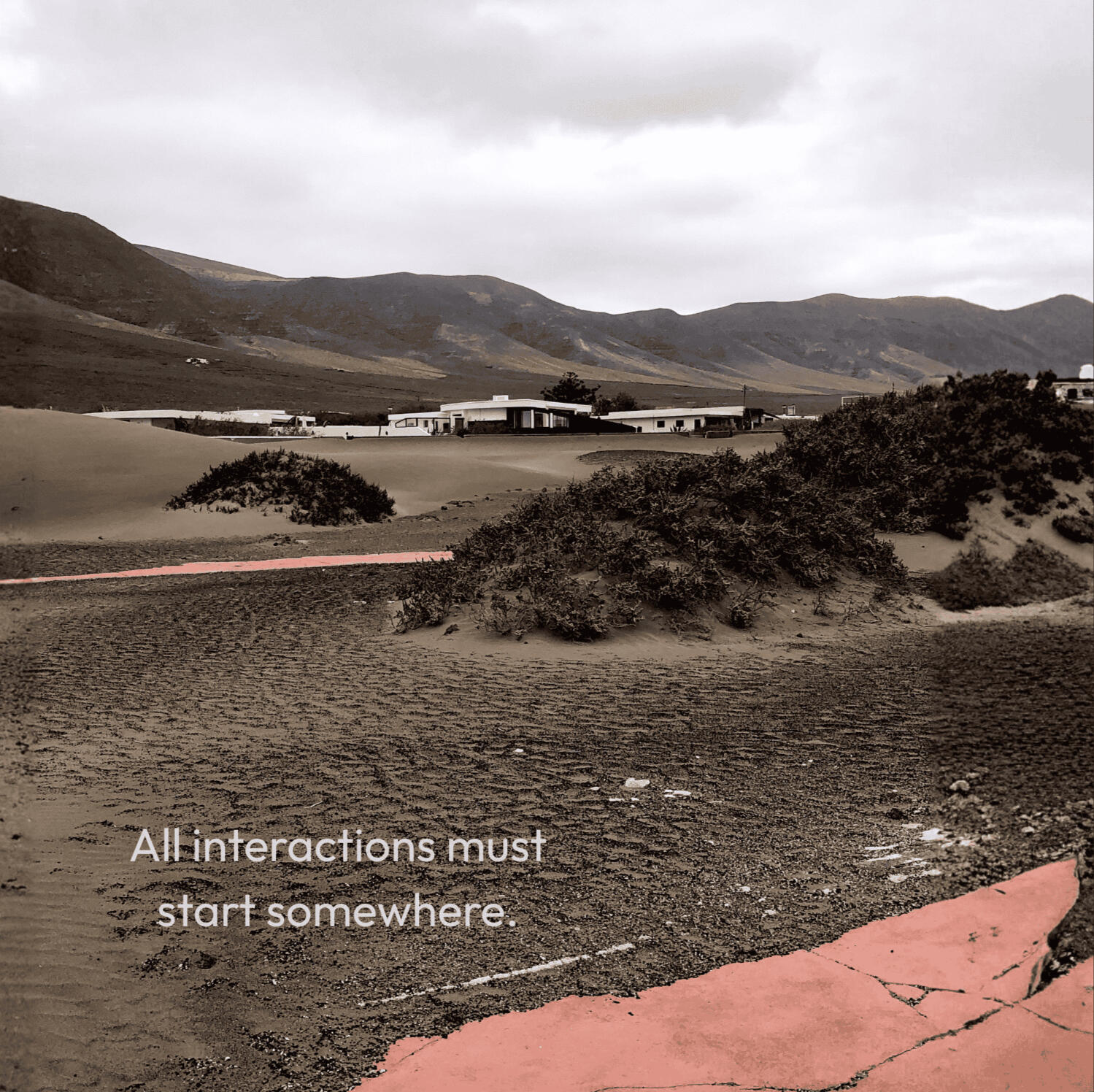 Where the work begins.